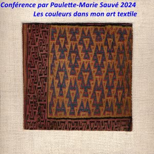 CONFÉRENCE Paulette-Marie Sauvé