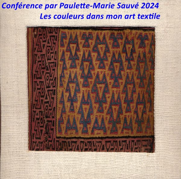 CONFÉRENCE Paulette-Marie Sauvé